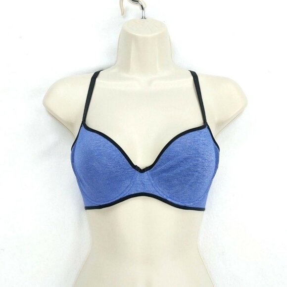 Victorias Secret Womens Demi Bra Unlined UW Blue - Picture 5 of 7